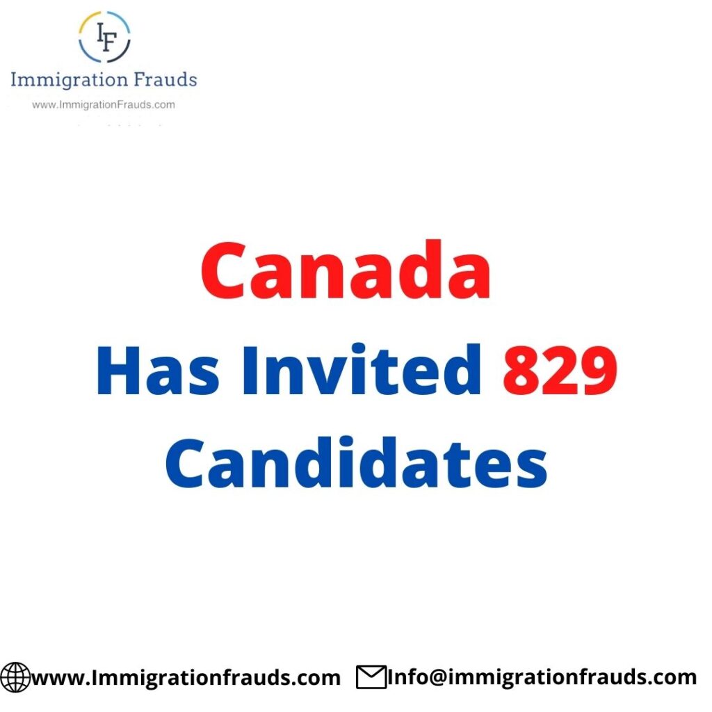 Canada Express Entry, 829 PNP Candidates Has Received Their Invitation.