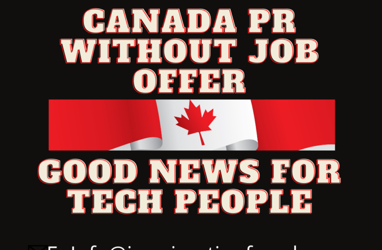 Good News For Tech People, Canada Calling