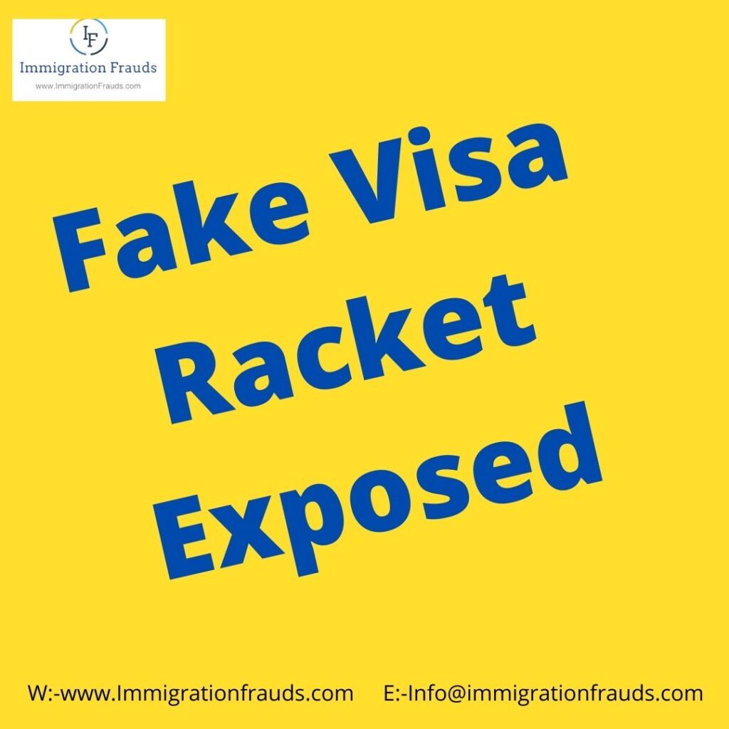 Two Arrested For Fake Work Visa Fraud