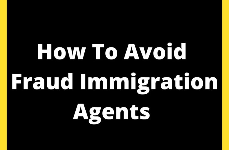 Attention, Learn How To Avoid Fraud Immigration Agents