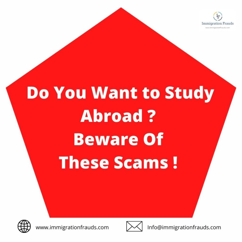 Do You Want to Study Abroad ? Beware Of These Scams While Applying !