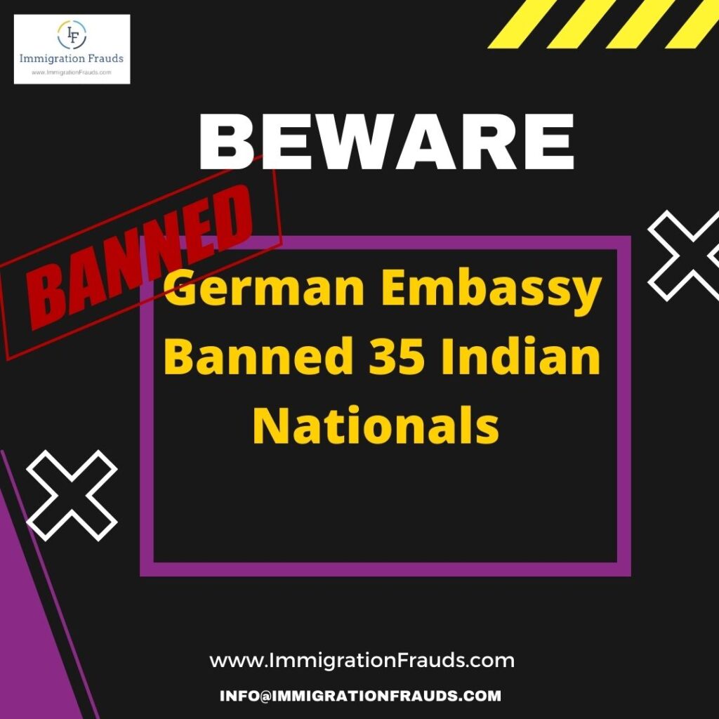 German Banned 35 Indian Nationals