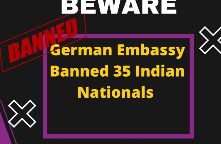 German Banned 35 Indian Nationals