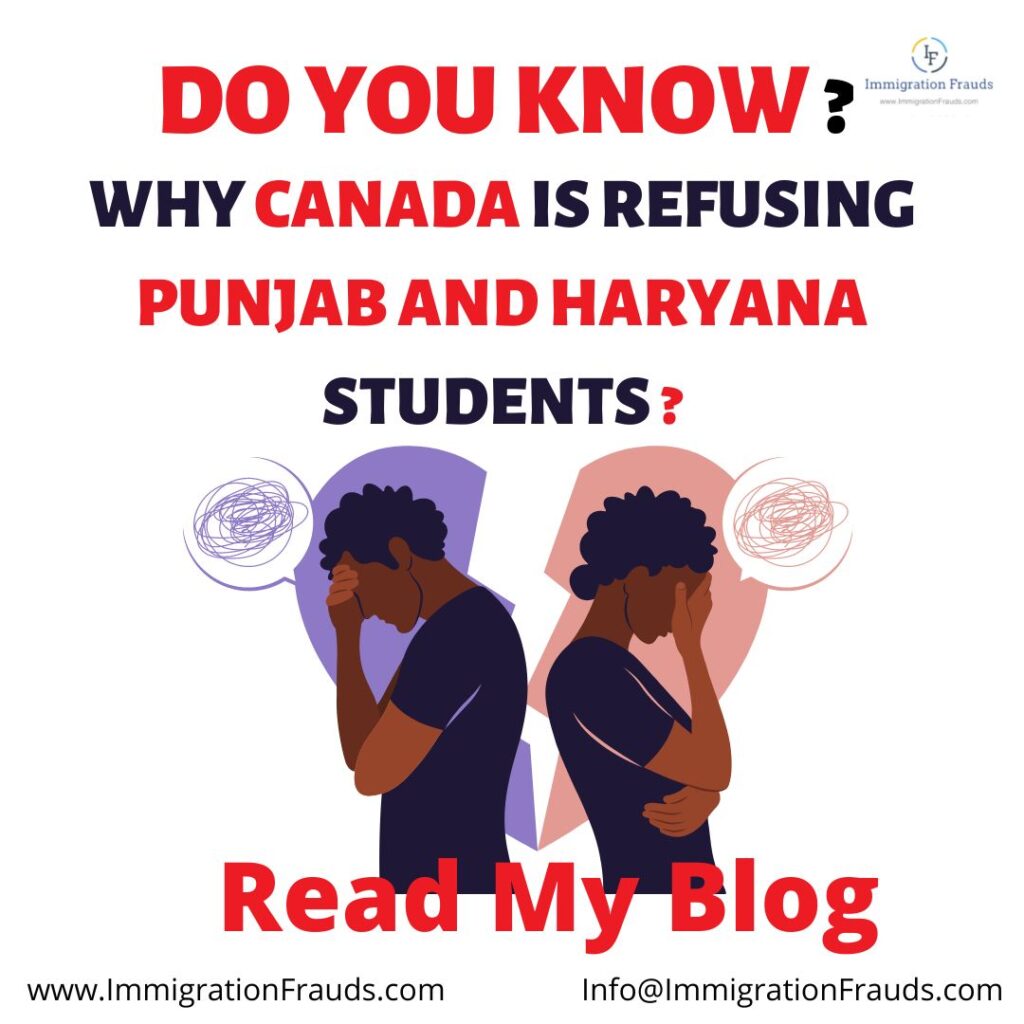 Do You Know, Why Canada Is Refusing Punjab And Haryana Students ?