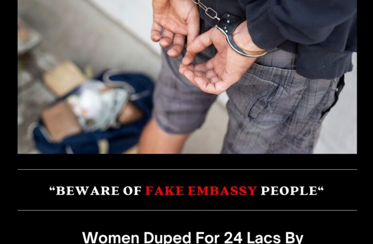 Women Duped For 24 Lacs By Fake USA Embassy People