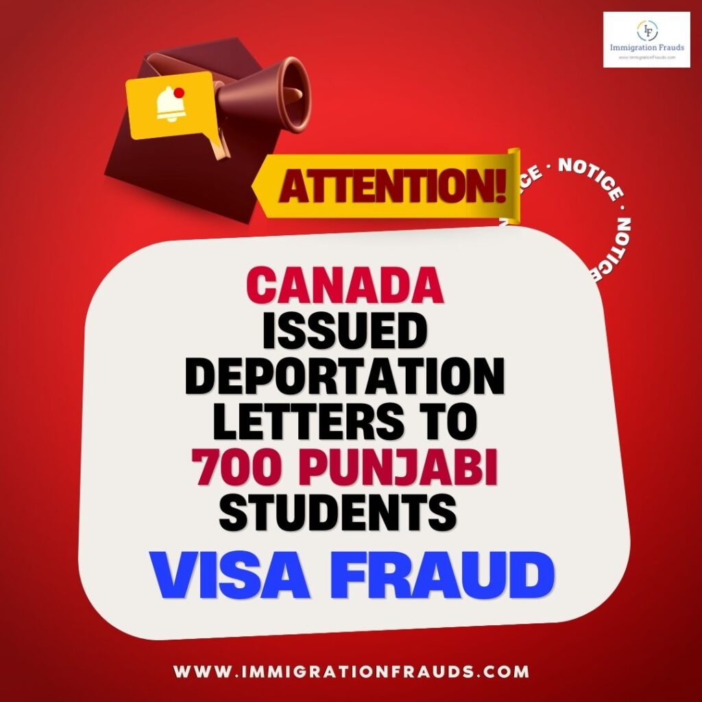 Canada Issued Deportation Letters To 700 Punjabi Students, Visa Fraud