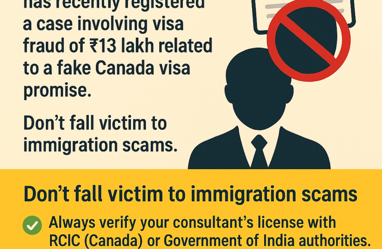 FIR Registered Against Eagle I-Advisor Owner for Alleged ₹13 Lakh Visa Fraud