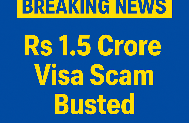 Rs 1.5 Crore Visa Scam Busted: MBA Graduate Held After Months on the Run