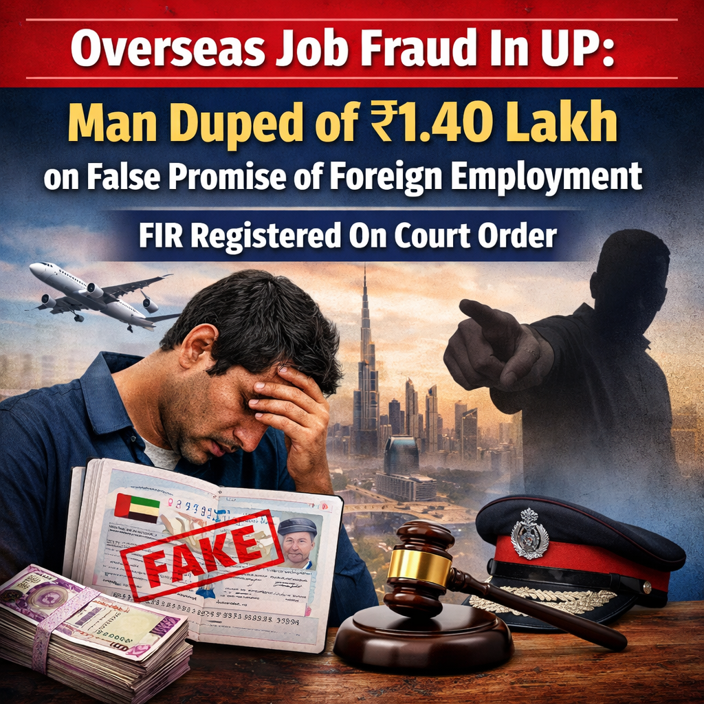 Overseas Job Fraud In UP